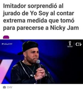 Doble de Nicky Jam